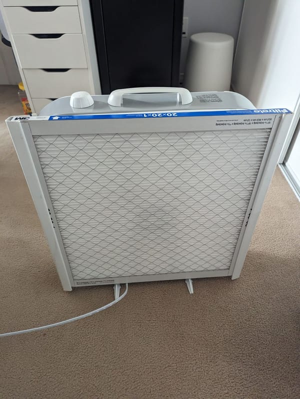 DIY Box Fan Filter